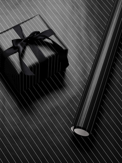 Pinstripe Wrapping Paper Wedding Gift Wrap Roll Wrapping Paper Print Gift for Boyfriend Birthday Father Day Gift Dad Son Elegant Gift Wrap