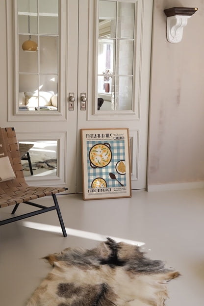 Matzah Balls Print, Kitchen Art, Kitchen Poster, Kitchen Print,  Israel Poster, Retro Art, Kitchen Decor, Food Art, Jewish Art, Israel