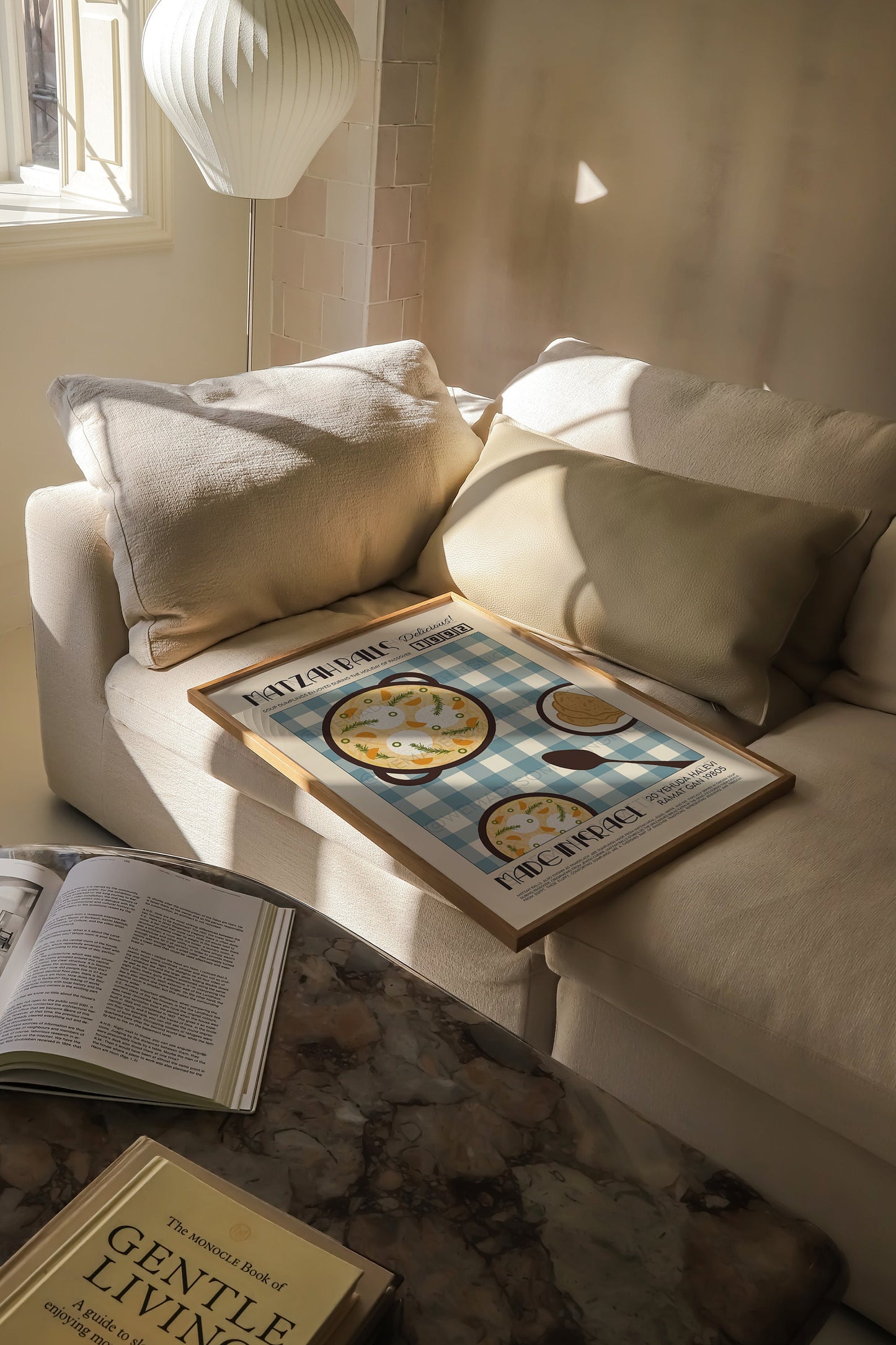 Matzah Balls Print, Kitchen Art, Kitchen Poster, Kitchen Print,  Israel Poster, Retro Art, Kitchen Decor, Food Art, Jewish Art, Israel