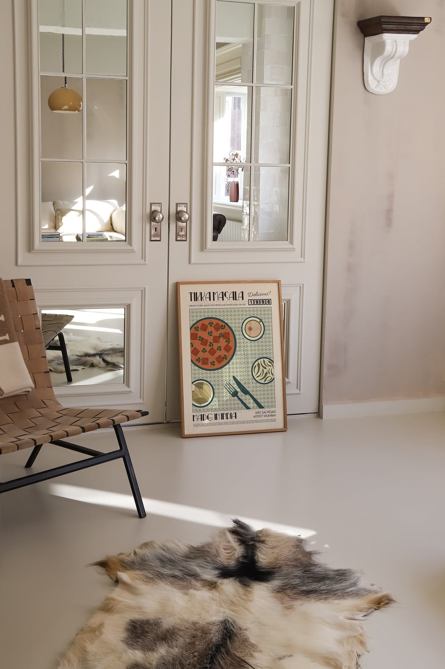 Tikka Masala Poster, Food Print, Modern Kitchen Decor, Travel Poster, Kitchen Poster, Exhibition Poster Retro Wall Art, India Print, Chicken