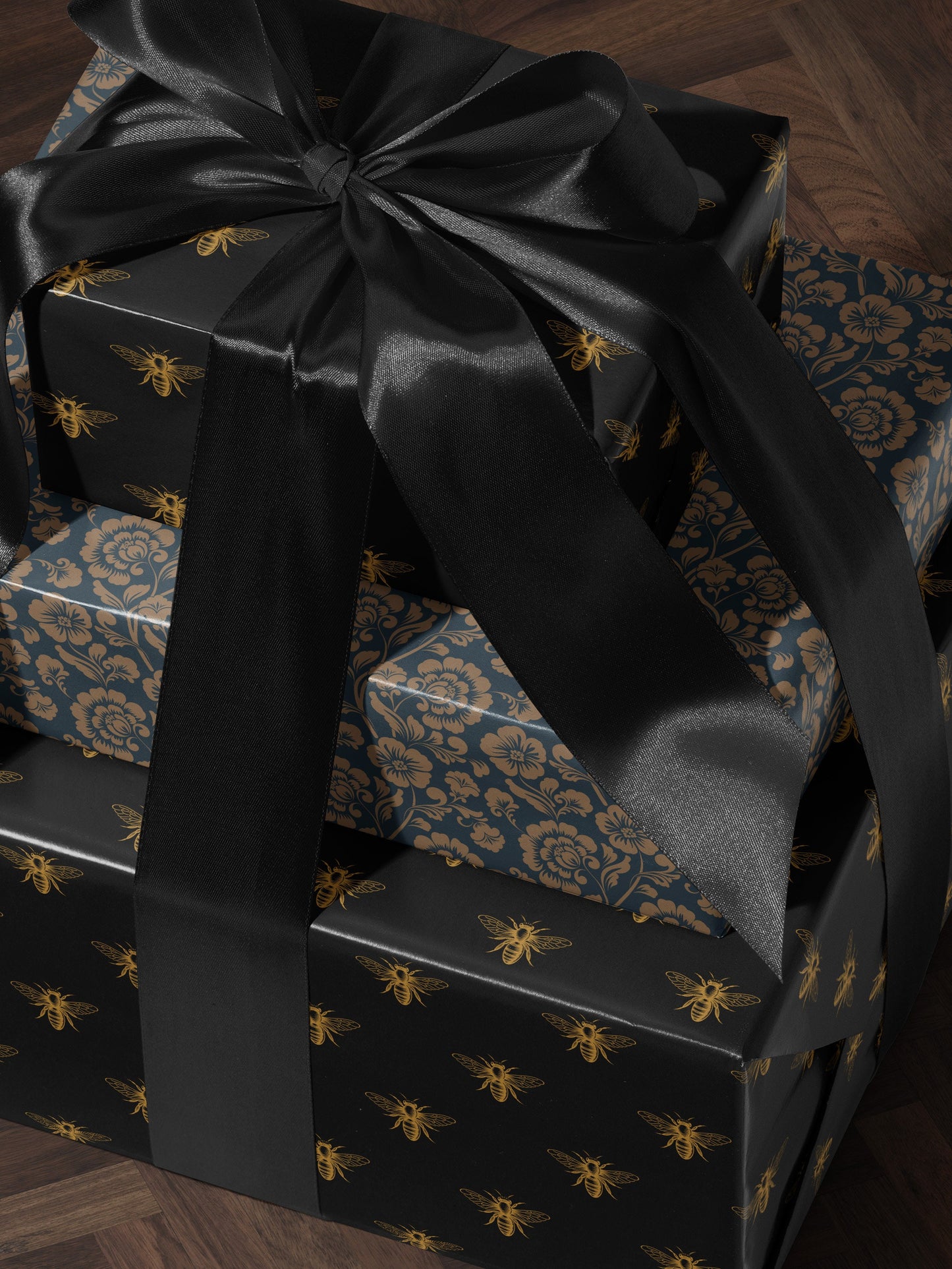 Bumblebee Gift Wrap Cute Wrapping Paper Bee Lover Gift Idea Chic Wrapping Paper Baby Shower Gift Wrap Christmas Party Gift Wrap Wedding