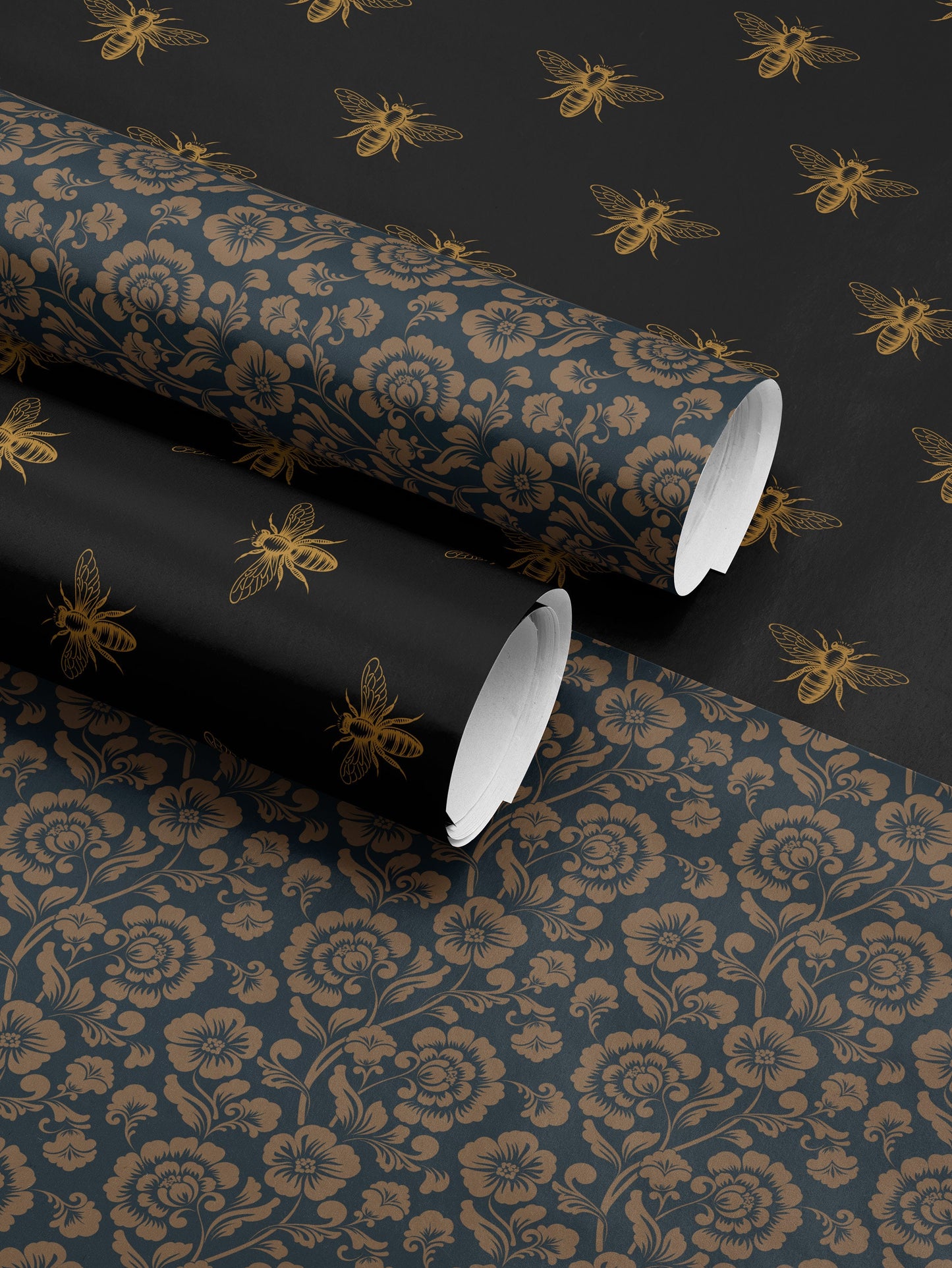 Bumble Bee Wrapping Paper Print Gift Wrapping Paper Bachelorette Gift Bag Wrapping Paper Roll Anniversary Gift for Women Gift Wrap Wedding