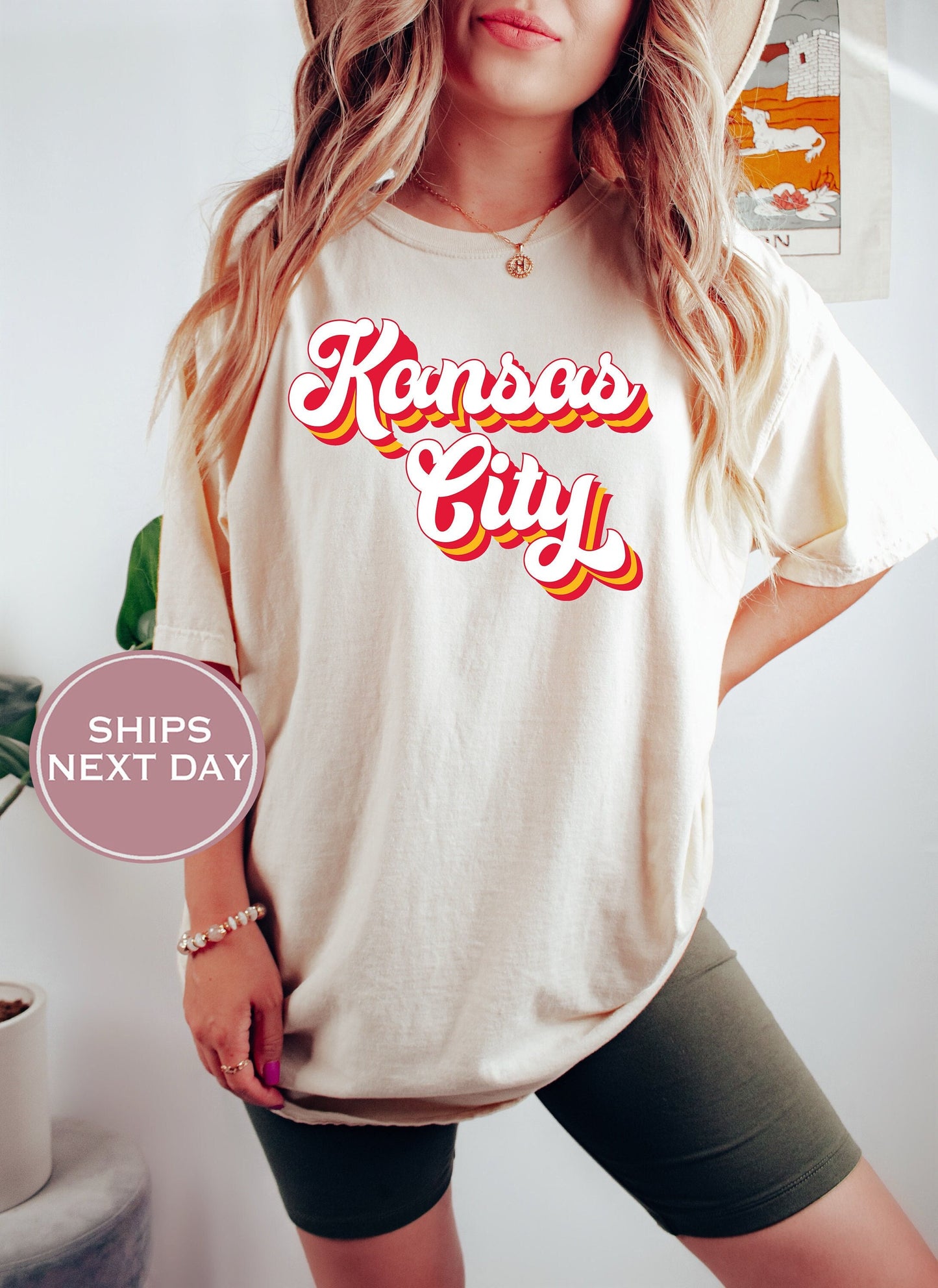 Retro Kansas City Football Shirt, Vintage Kansas City Football Shirt, Kansas City Football Women Shirt, Trendy Kansas City Football Shirt