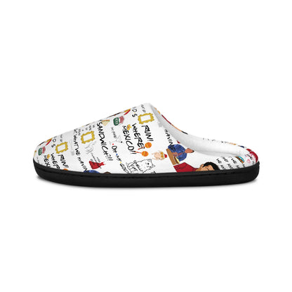 Friends TV Show Women's Slippers, Friends TV Series, Friends TV Gift For Her, Friends Series Gift