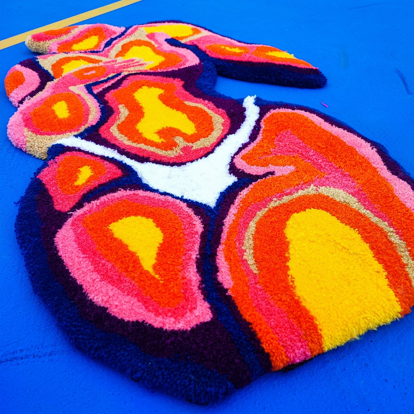 Women Body Rug,Female Rug,Modern Rug,Tufted Rug,Cool Rugs,Unique Rugs,Handmade Rug,Custom Rug,Handmade Gift,Area Rug,Home Decor,Colorful Rug