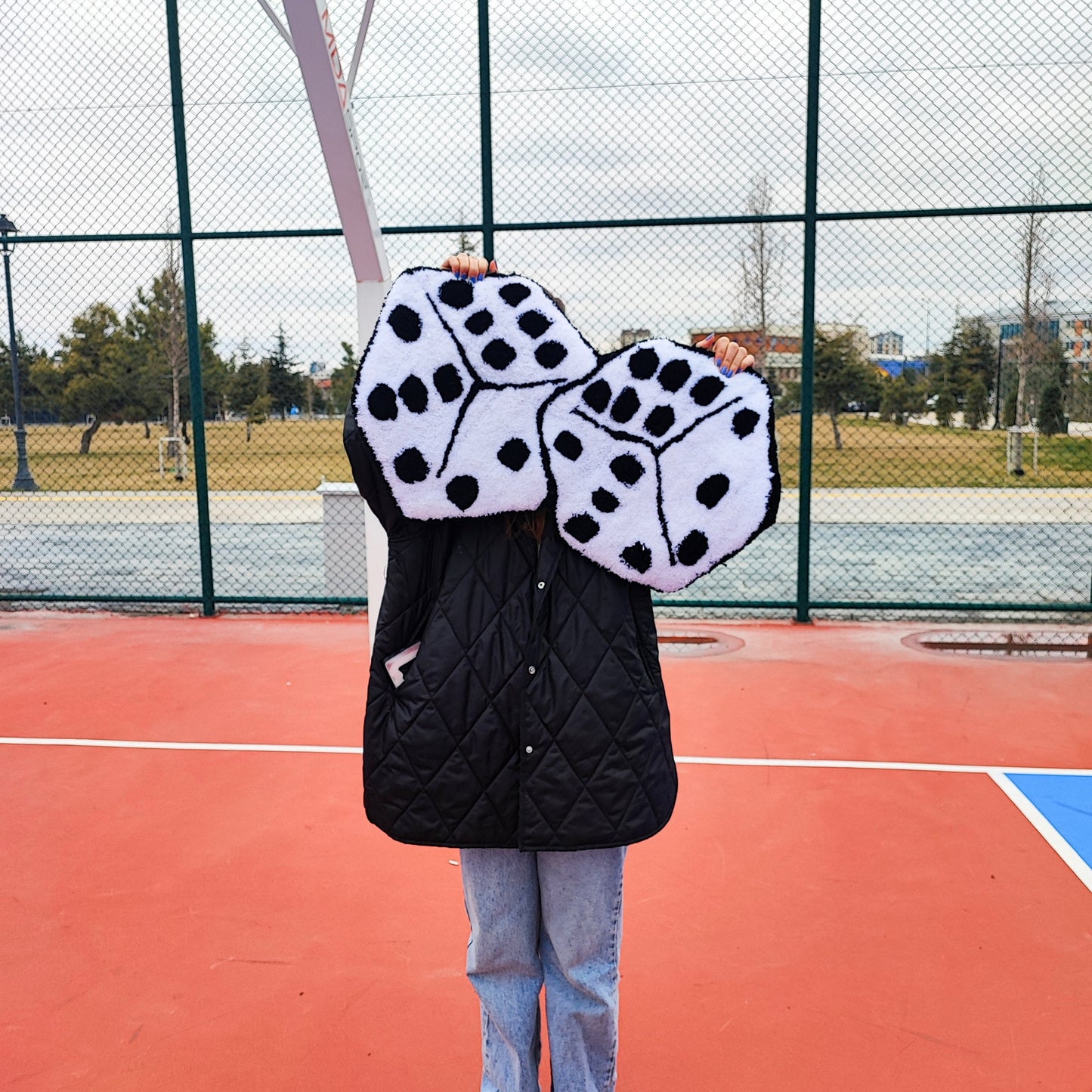 Dice Rug,Tufted Rug,Cool Rugs,Game Rug,Handmade Rug,Popular Rug,Play Rug,Custom Rug,Play Room Decor,Handmade Gift,Unique Rugs,Area Rug