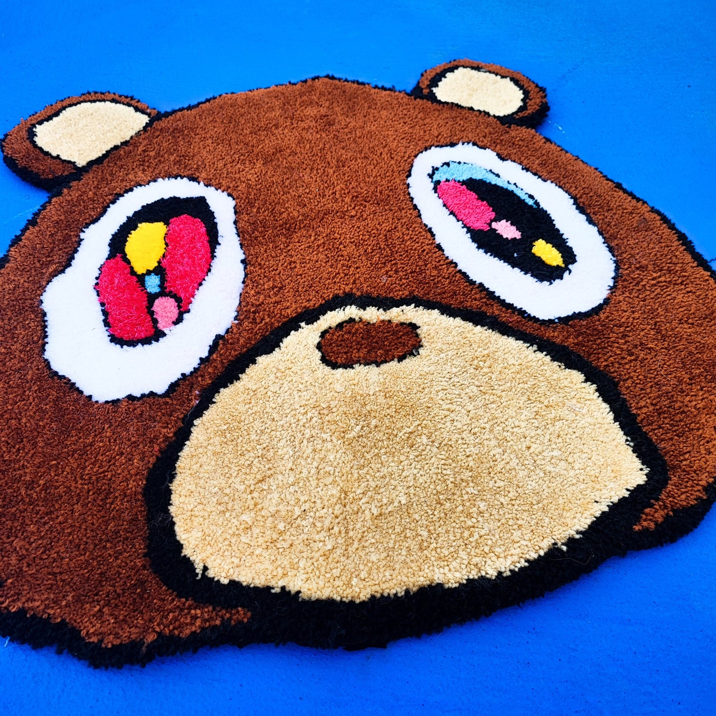 Kanye West Rug, Tufted Rug,Bear Rug,Animal Rug,Funny Rug,Nonslip  Rug,Modern Rug,Popular Rug,Hiphop, Rapper, Gift, Music Rug, Area Rug