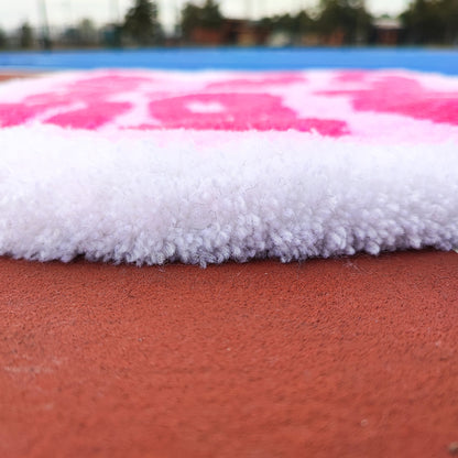 Self Love Club Rug,Abstract Rug,Pink Rug,Tufted Rug,Modern Rug,Handmade Rug,Custom Rug,Area Rug,Home Decor,Gifts for Girlfriend,Cool Rugs