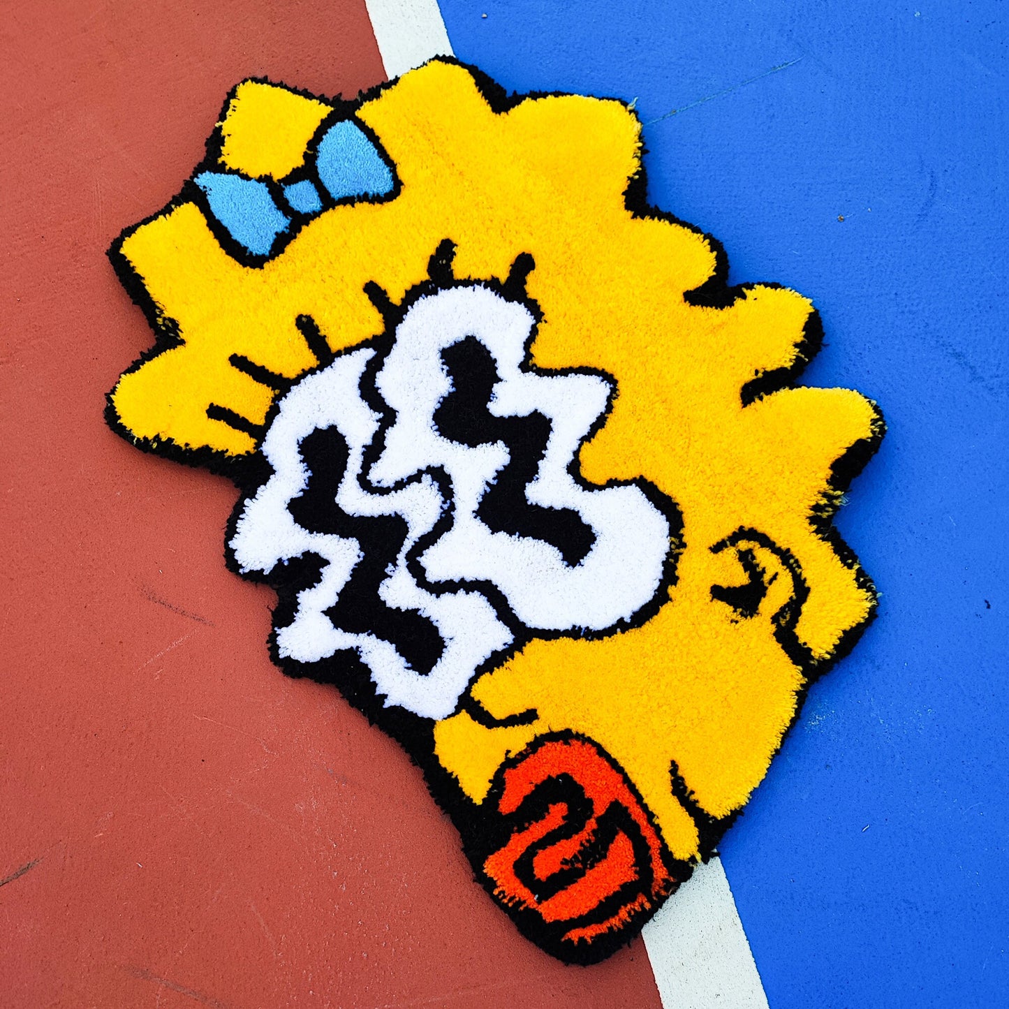 Simpsons Rug,Movie Rug,Tufted Rug,Cool Rugs,Nursery Rug,Unique Rugs,Nursery Decor,Gift for HerAnime Rug,Custom Gift,Custom Rug,Area Rug