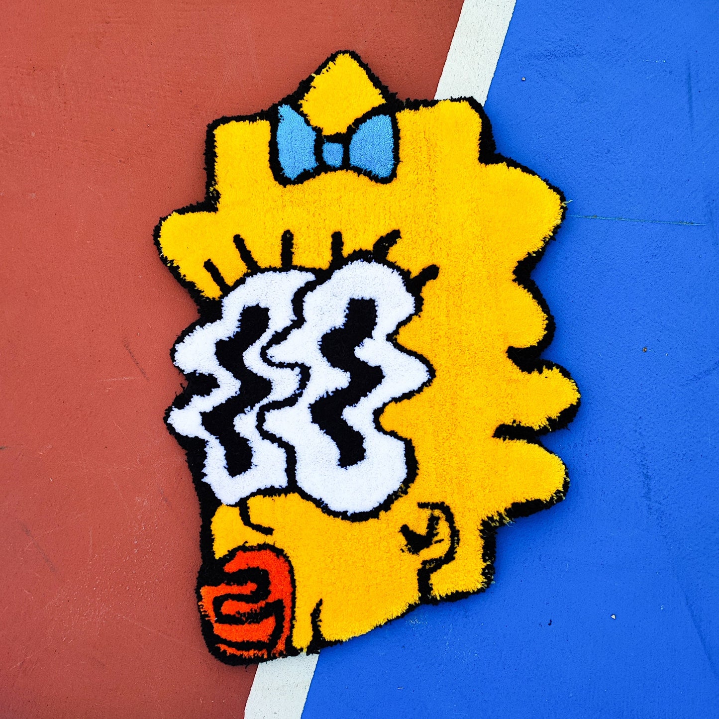 Simpsons Rug,Movie Rug,Tufted Rug,Cool Rugs,Nursery Rug,Unique Rugs,Nursery Decor,Gift for HerAnime Rug,Custom Gift,Custom Rug,Area Rug