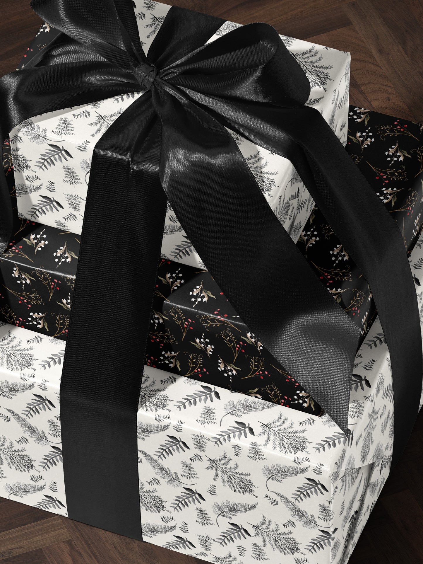 Branch Wrapping Paper Roll Anniversary Gift for Her Classic Wrapping Paper Elegant Gift Wrap Vintage Wrapping Paper Wedding Gift Wrap Paper