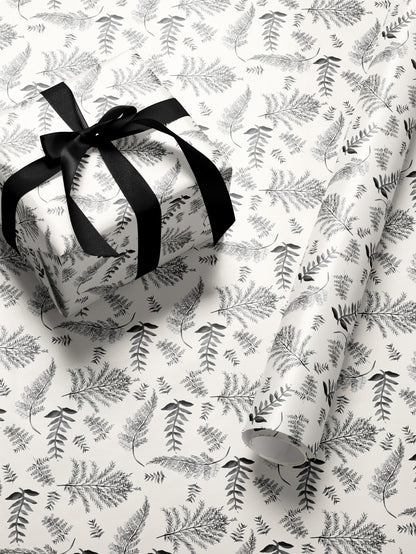 Branch Wrapping Paper Roll Anniversary Gift for Her Classic Wrapping Paper Elegant Gift Wrap Vintage Wrapping Paper Wedding Gift Wrap Paper