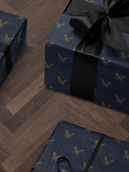 Bald Eagle Wrapping Paper Pattern American Gift Wrap Paper Memorial Day Gift Wrap Roll Decorative Paper Wrapping Supplies Bird Lover Gift