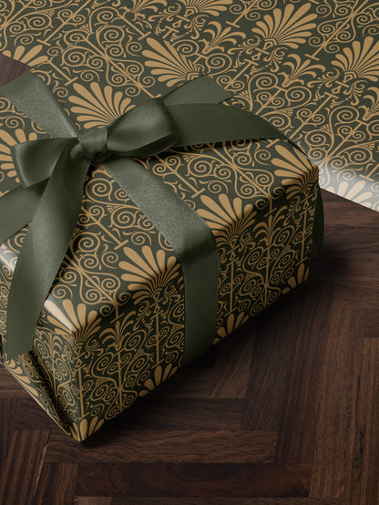 Art Deco Paper Elegant Gift Wrap Wrapping Paper Wedding Art Deco Print Decoupage Paper Holiday Wrapping Paper Art Deco Art Premium Gift Wrap