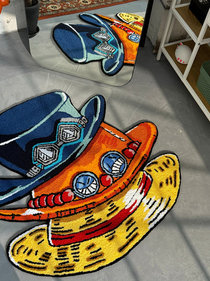 Anime Tufted Rug, Popular Cartoon Characters, Floor Art, Living room rug