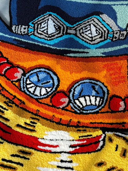 Anime Tufted Rug, Popular Cartoon Characters, Floor Art, Living room rug