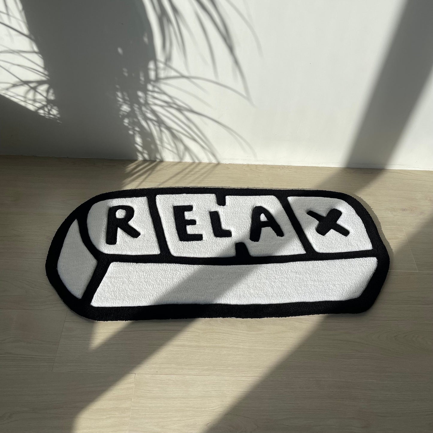 Relax Pill Rug: Handmade Tufted Funny Design Carpet