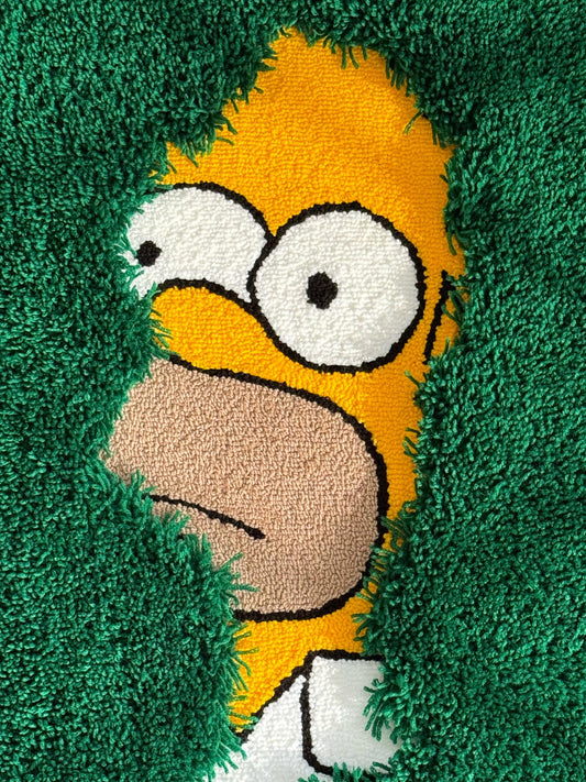 Fluffy Tufted Cartoon Rug, A Fun and Soft Touch for your Living Room or Bedroom, Gift idea, Christmas Gift, Cartoon character rug