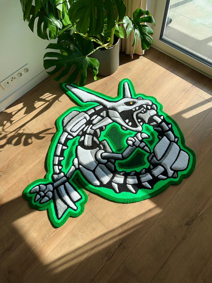 Skeleton tufted rug,3d skull rug, handmade tufted custom rug, living room decor rug, bedroom carpet, area carpet