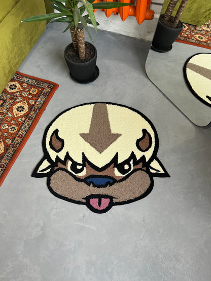 Tufted Character Anime, Non-slip rug, Living room floor mat, Teenage Room Bedroom  Decor,  Cartoon Lover Gift, Fluffy Rug, Handmade Rug