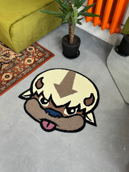 Tufted Character Anime, Non-slip rug, Living room floor mat, Teenage Room Bedroom  Decor,  Cartoon Lover Gift, Fluffy Rug, Handmade Rug