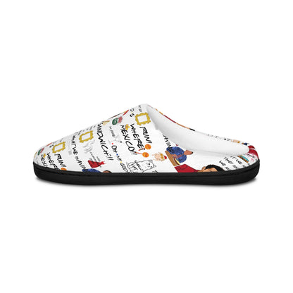 Friends TV Show Women's Slippers, Friends TV Series, Friends TV Gift For Her, Friends Series Gift