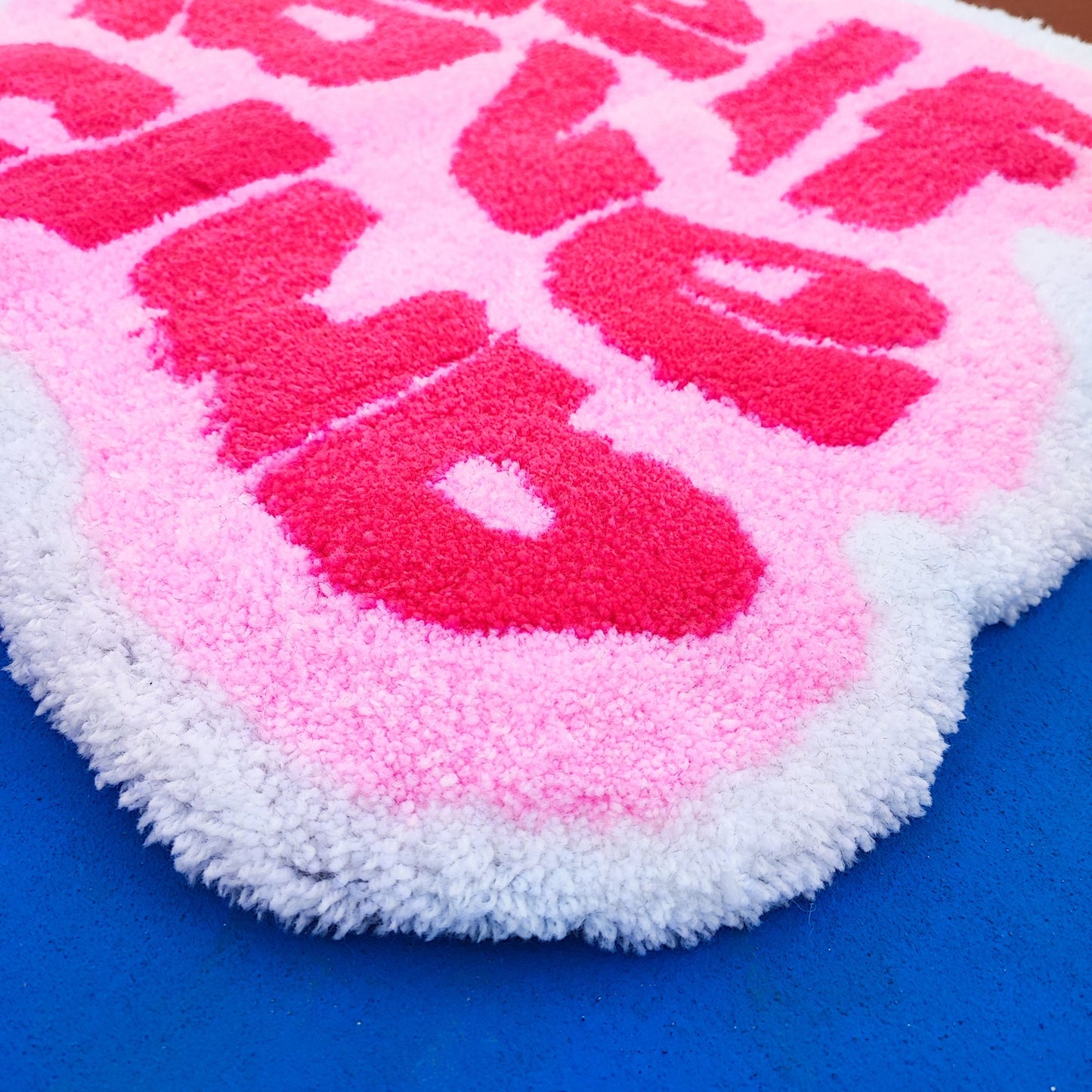 Self Love Club Rug,Abstract Rug,Pink Rug,Tufted Rug,Modern Rug,Handmade Rug,Custom Rug,Area Rug,Home Decor,Gifts for Girlfriend,Cool Rugs