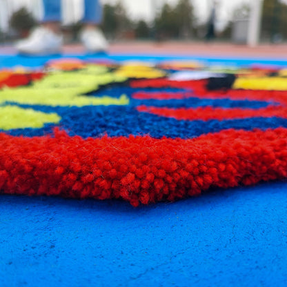 Rubik's Cube Rug,Game Decor,Irregular Rug,Handmade Gift,Colorful Rug,Cool Rugs,Game Rug,Tufted Rug,Handmade Rug,Custom Rug,Area Rug