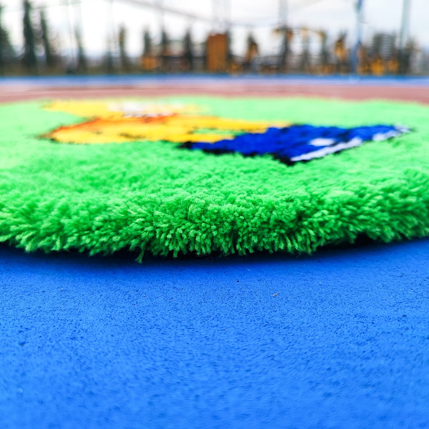 Simpsons Tufted Rug,Cartoon Character Rug,Tufted Rug,Tufting Fluffy,Custom Rug,Bart S.Tufted Rug, Funny Rug,Handmade Rug,Area Rug,Home Decor