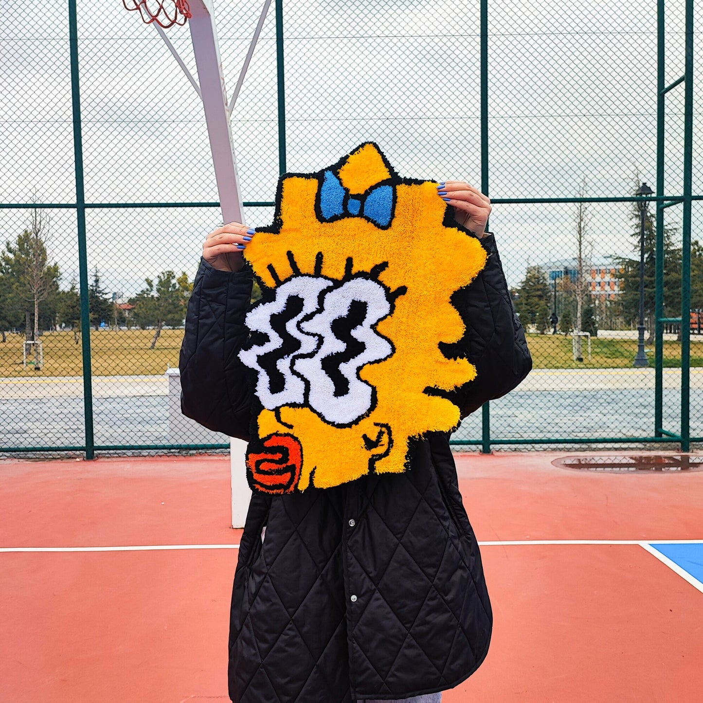 Simpsons Rug,Movie Rug,Tufted Rug,Cool Rugs,Nursery Rug,Unique Rugs,Nursery Decor,Gift for HerAnime Rug,Custom Gift,Custom Rug,Area Rug