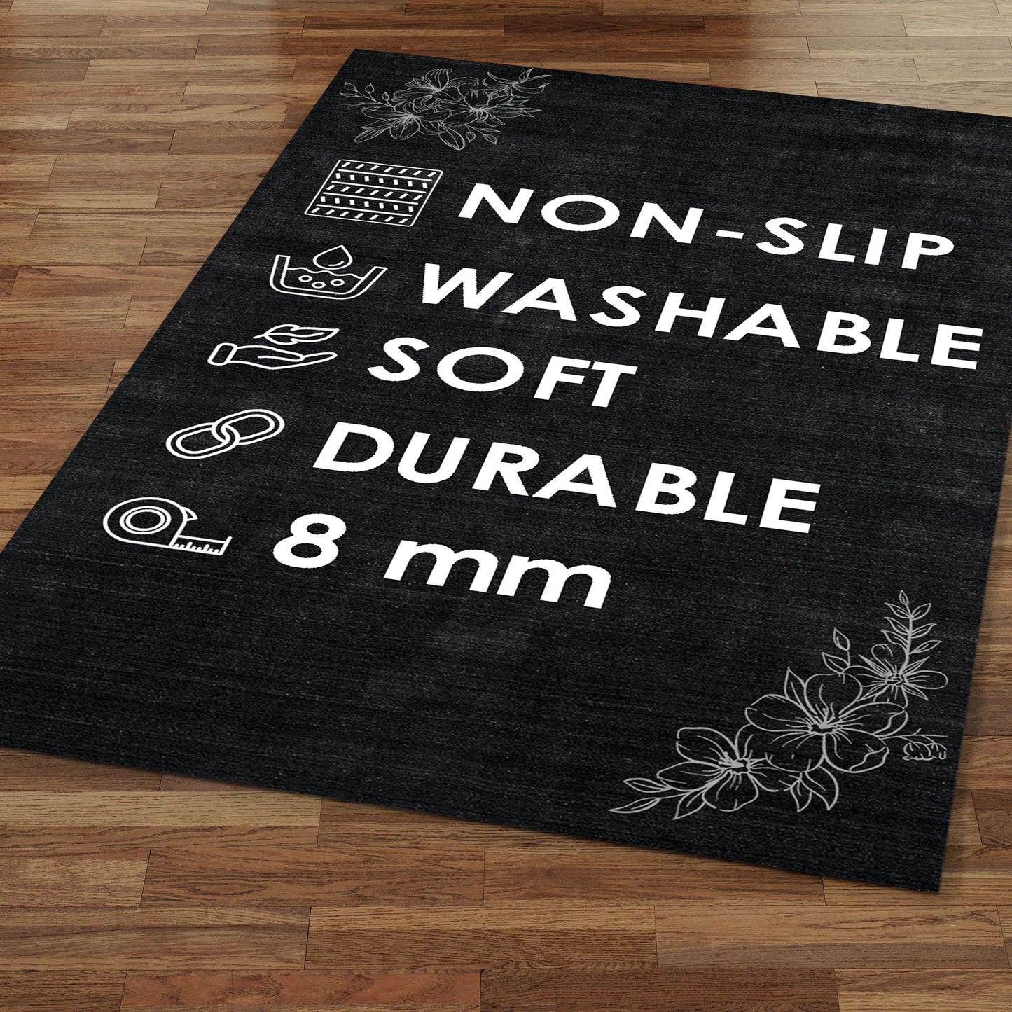 Sleeping Panda Rug, Decorative Panda Rug, Tufted Look Rug, Rugs for Living Room, Non Slip Rug, Home Decor Carpet, Gift for Housewarming