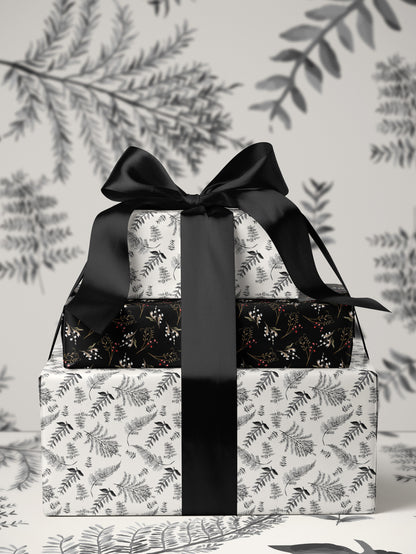 Branch Wrapping Paper Roll Anniversary Gift for Her Classic Wrapping Paper Elegant Gift Wrap Vintage Wrapping Paper Wedding Gift Wrap Paper