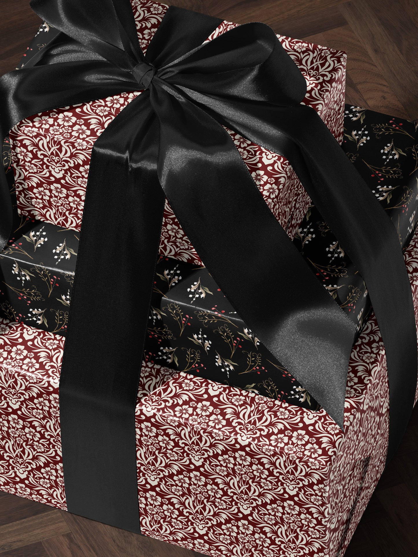 Elegant Gift Wrap Anniversary Gift for Women Classic Wrapping Paper Bridal Shower Gift for Bride to Be Wrapping Paper Roll Christmas Paper