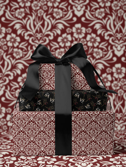 Elegant Gift Wrap Anniversary Gift for Women Classic Wrapping Paper Bridal Shower Gift for Bride to Be Wrapping Paper Roll Christmas Paper