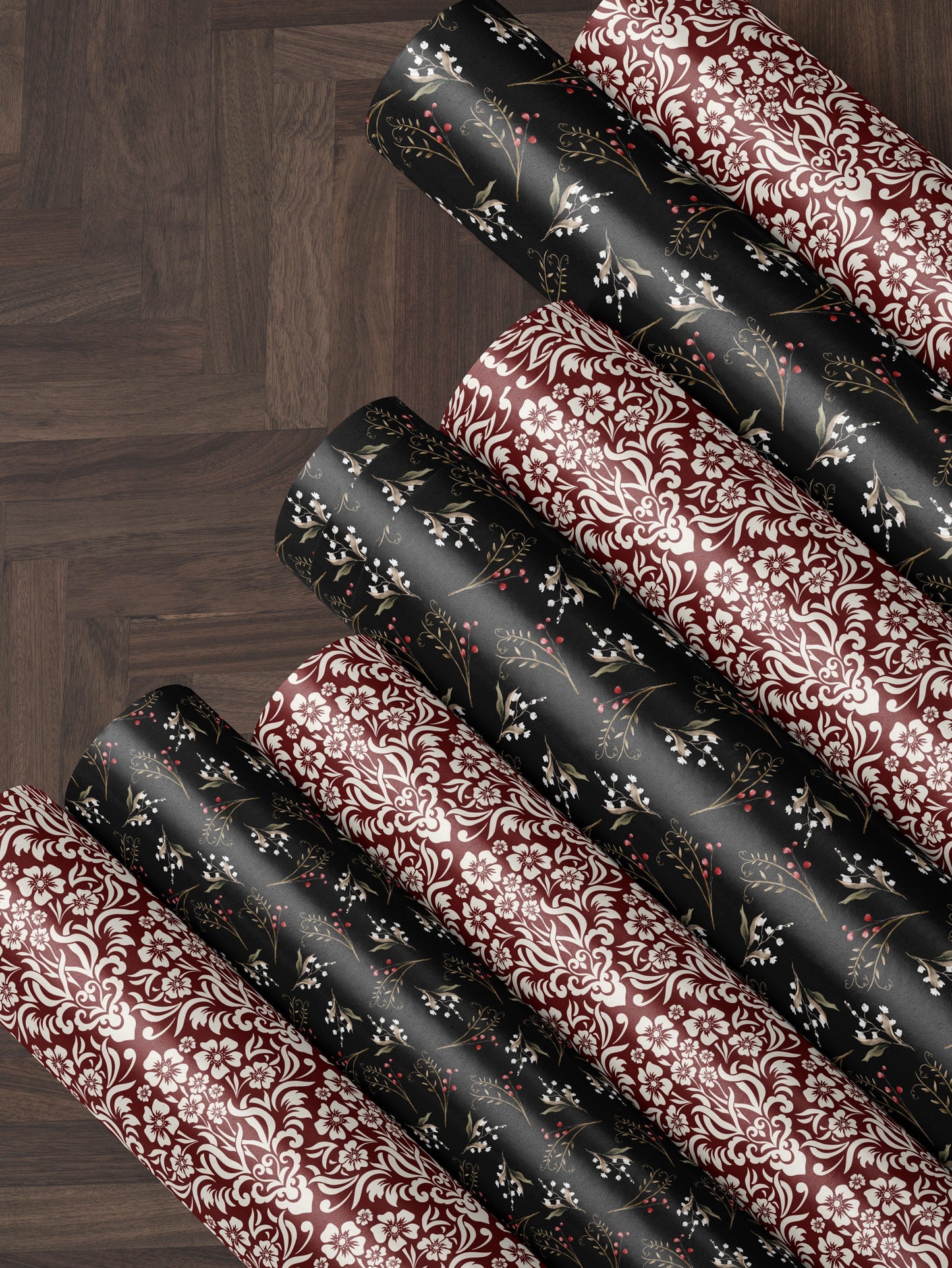 Elegant Gift Wrap Anniversary Gift for Women Classic Wrapping Paper Bridal Shower Gift for Bride to Be Wrapping Paper Roll Christmas Paper