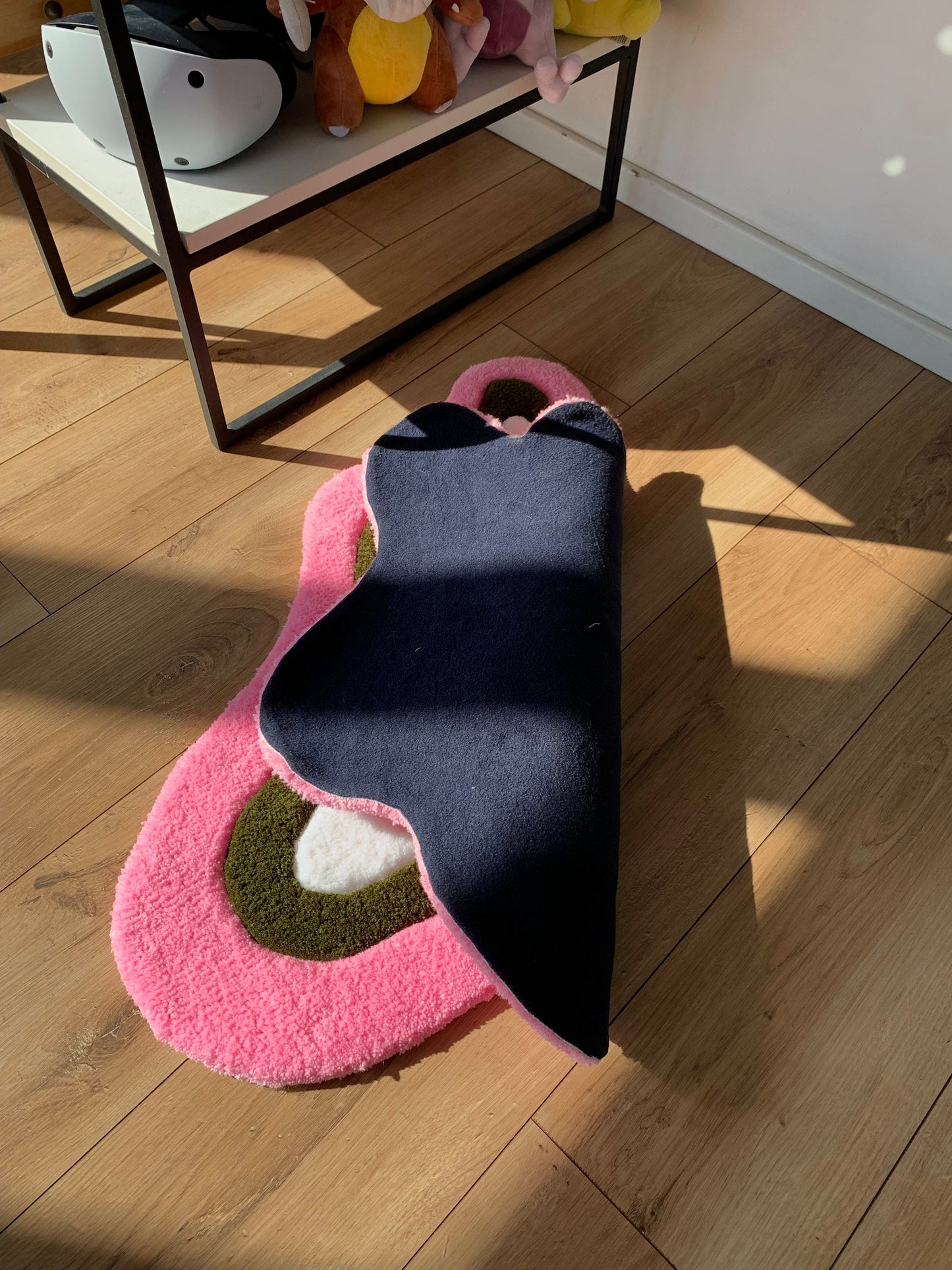 Tufted abstract rug tufting carpet handmade custom