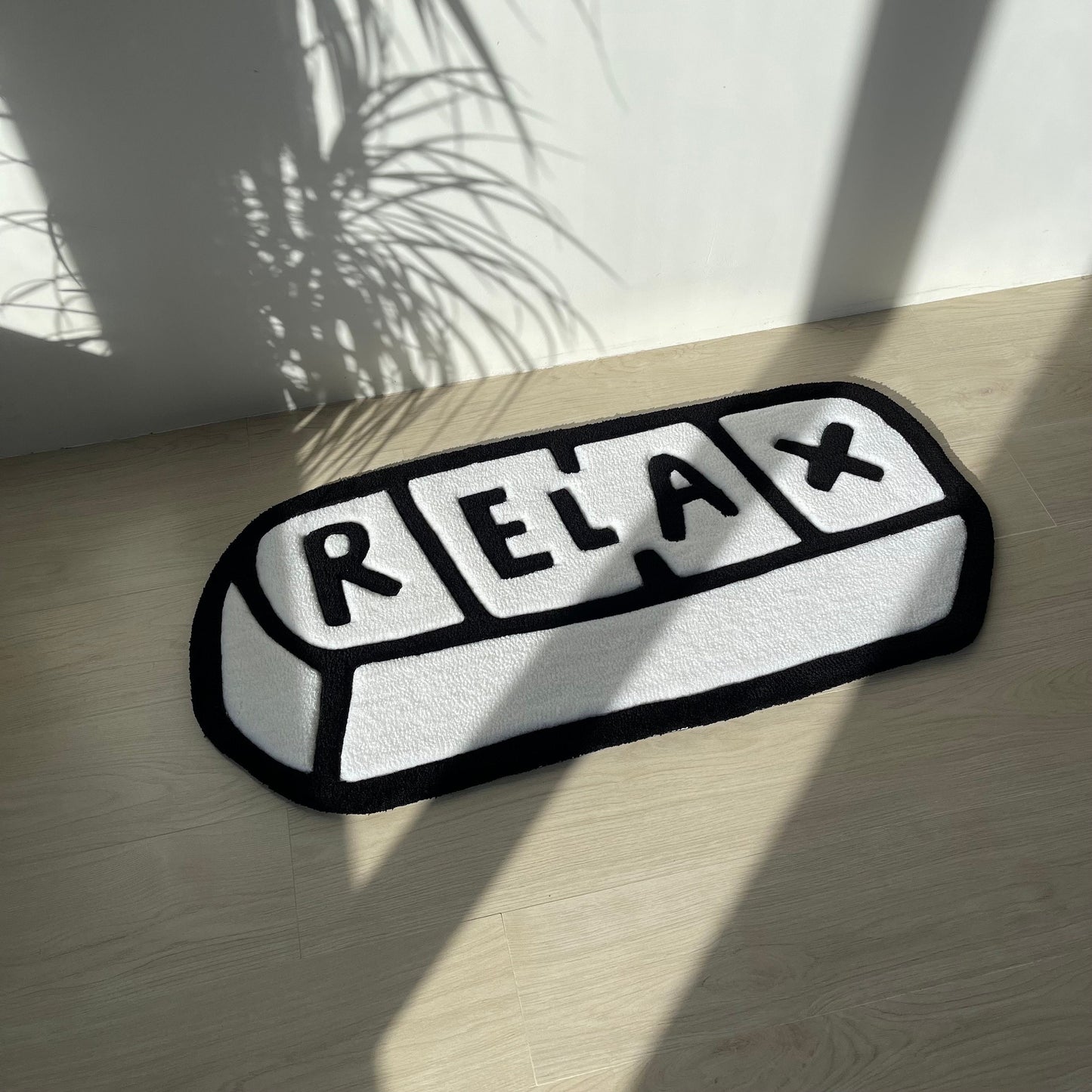 Relax Pill Rug: Handmade Tufted Funny Design Carpet