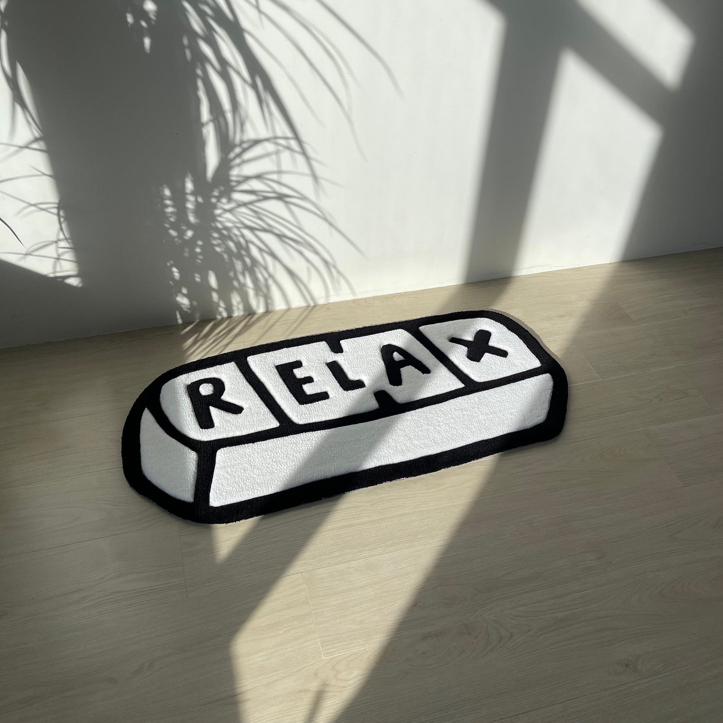 Relax Pill Rug: Handmade Tufted Funny Design Carpet