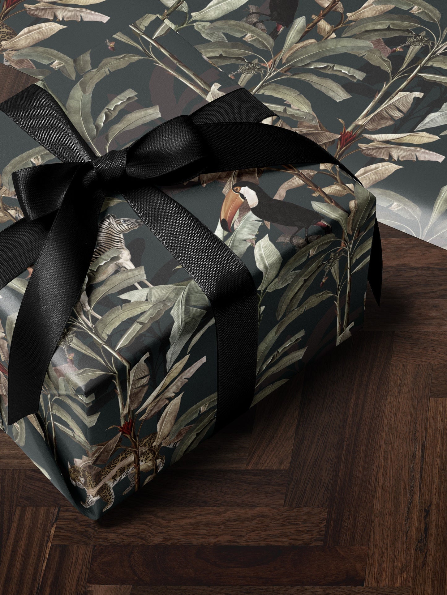 Jungle Wrapping Paper Animal Gift Wrap Safari Birthday Party Decoration Animal Birthday Party Summer Party Wrapping Paper Kid Gift Wrap Boy