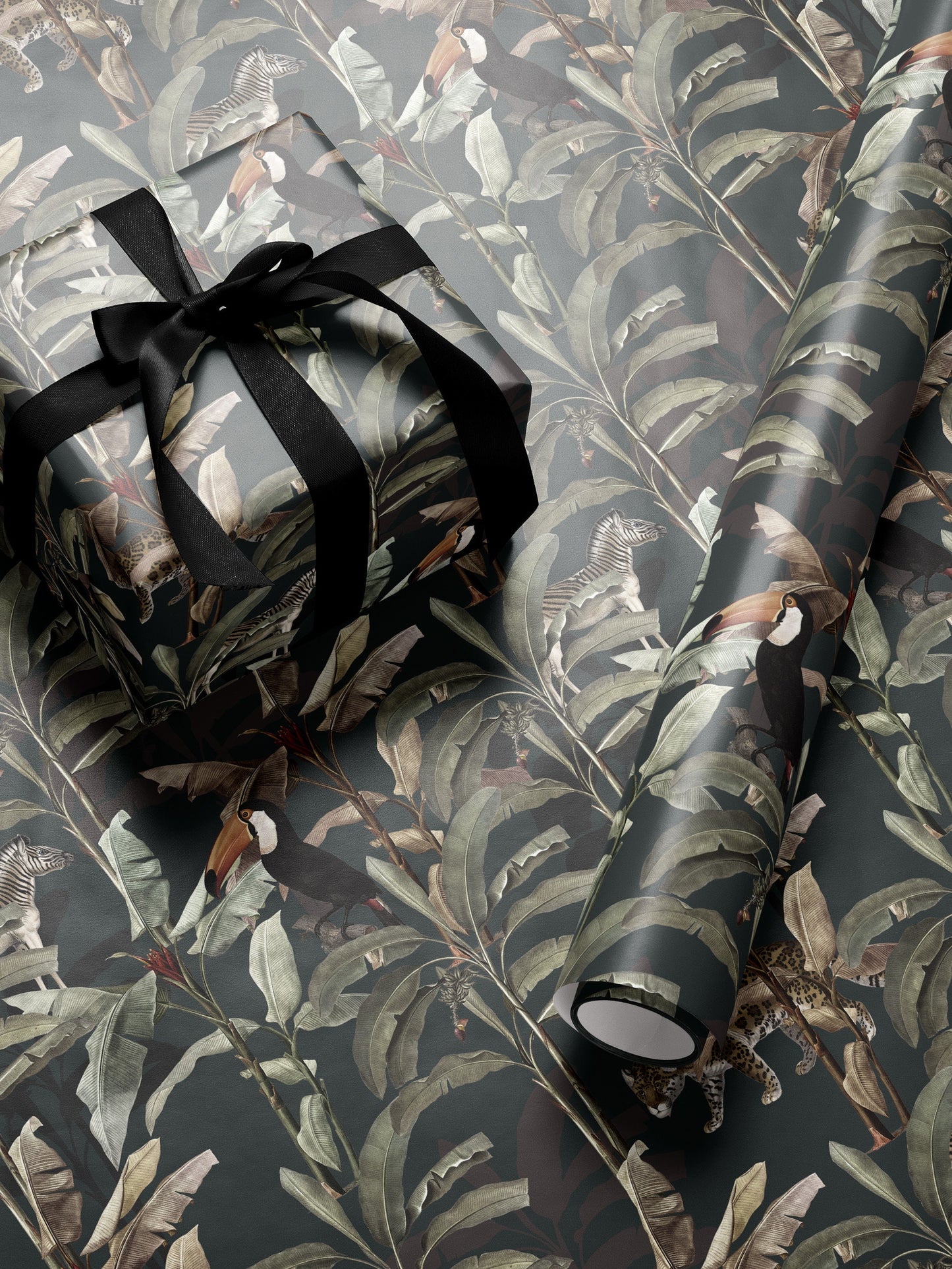 Jungle Wrapping Paper Animal Gift Wrap Safari Birthday Party Decoration Animal Birthday Party Summer Party Wrapping Paper Kid Gift Wrap Boy