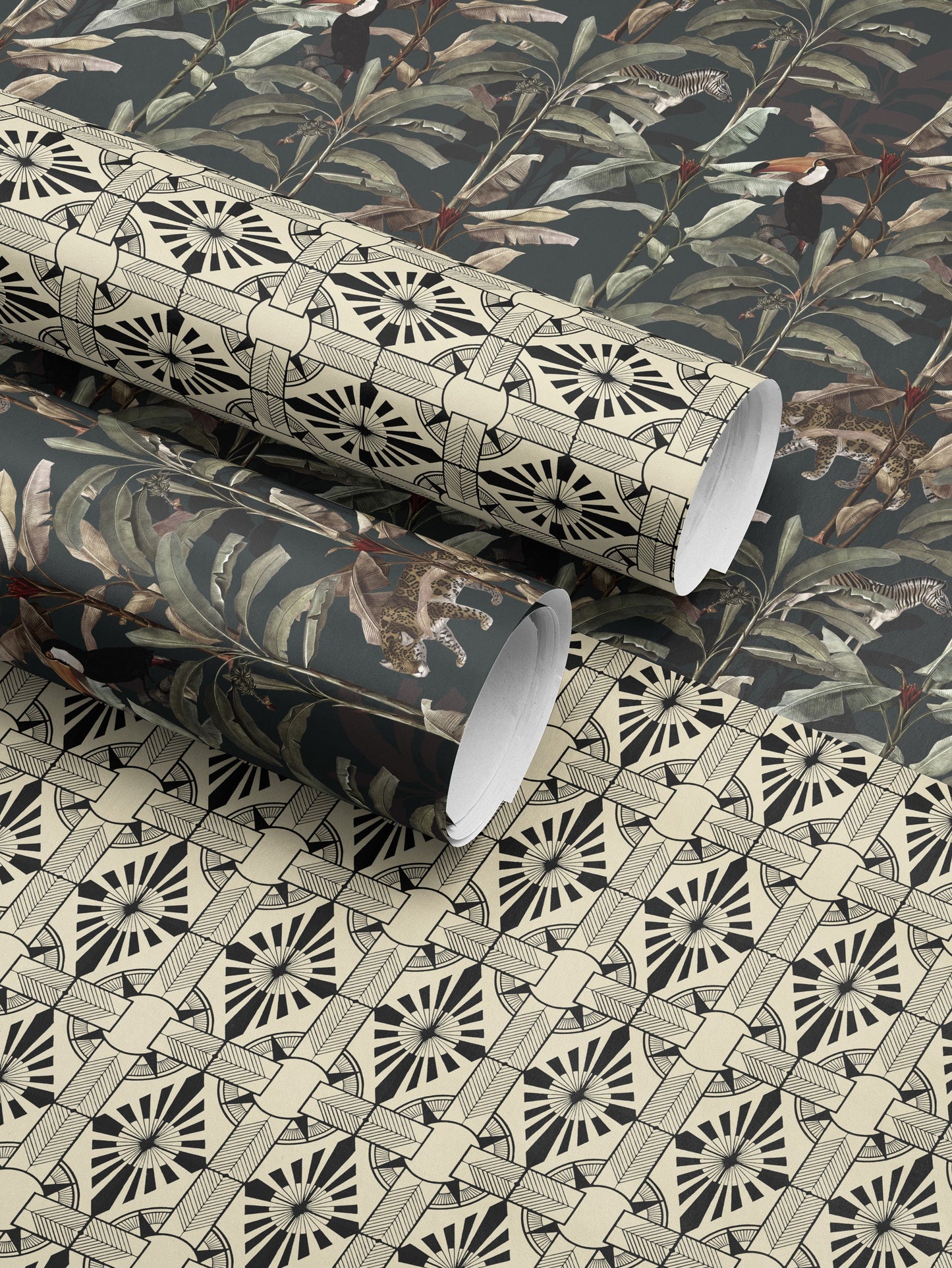 Jungle Wrapping Paper Animal Gift Wrap Safari Birthday Party Decoration Animal Birthday Party Summer Party Wrapping Paper Kid Gift Wrap Boy