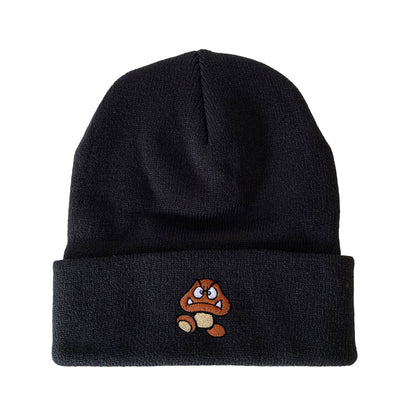 Goomba Embroidered Beanie Halloween Beanie Winter Beanie