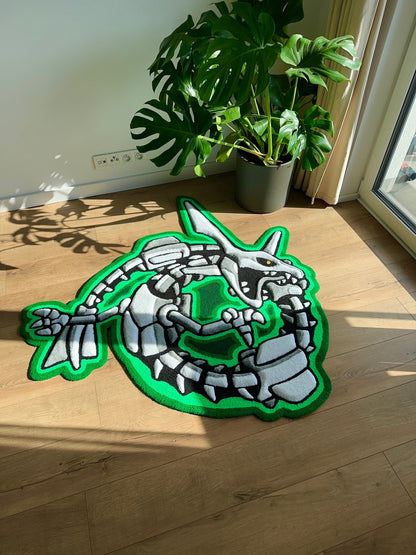 Skeleton tufted rug,3d skull rug, handmade tufted custom rug, living room decor rug, bedroom carpet, area carpet