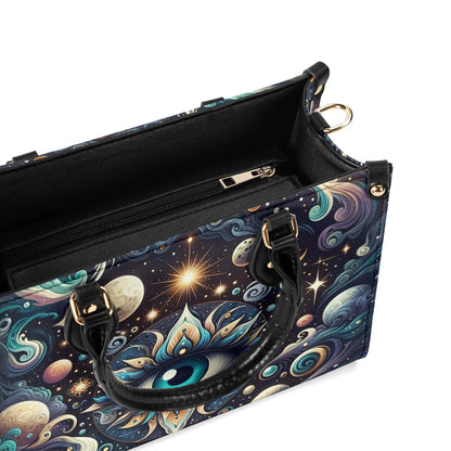 Third Eye Mystical Handbag. Trendy Handbag, Waterproof PU Leather Handbag, Top Handle Vegan Leather, Crossbody, Shoulder bag