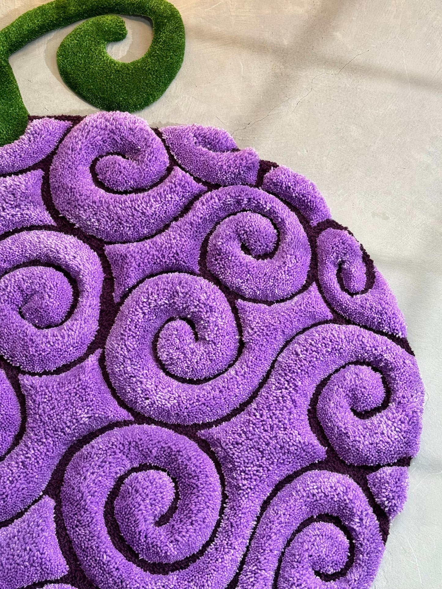 Anime themed 3D Tufted Rug, Handmade Fluffy Rug, Anime Rug, Anime Fan Gift, Plush Rug