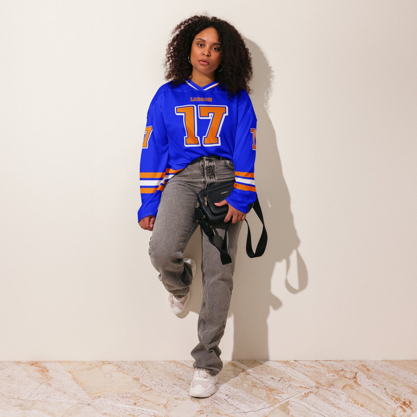 17 Indy-Style Racing Unisex Hockey Jersey – Streetwear Oversized Top