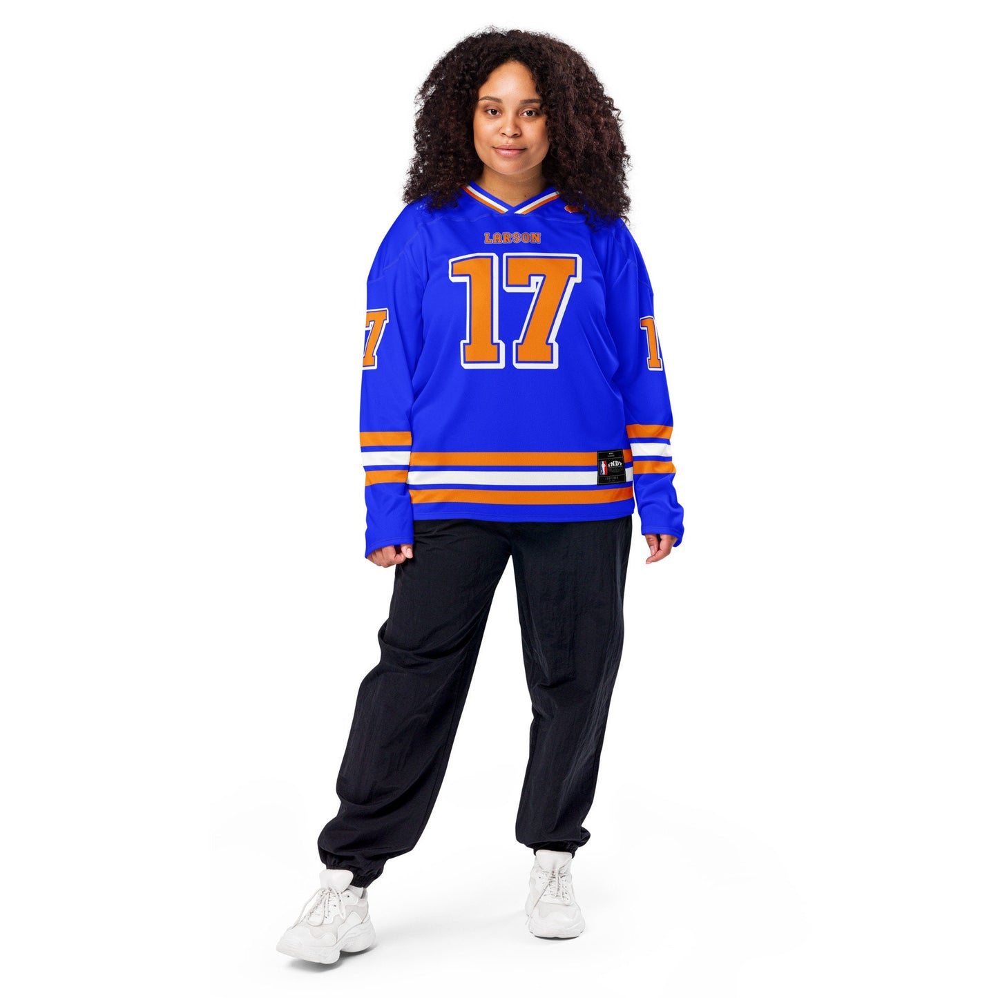 17 Indy-Style Racing Unisex Hockey Jersey – Streetwear Oversized Top
