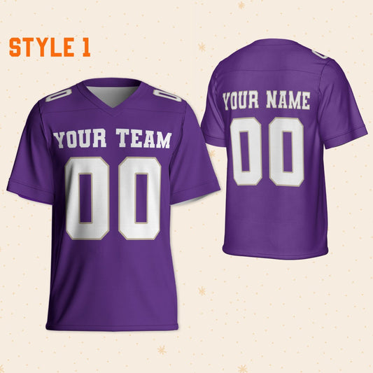 Personalized Team Name Cool Sport, Custom Kid Youth Adult Football Jersey Shirt, Team Fan Jersey, Make Your Own Name and Number Jersey