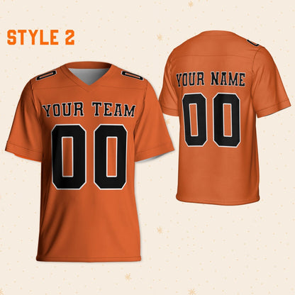 Personalized Team Name Cool Sport, Custom Kid Youth Adult Football Jersey Shirt, Team Fan Jersey, Make Your Own Name and Number Jersey