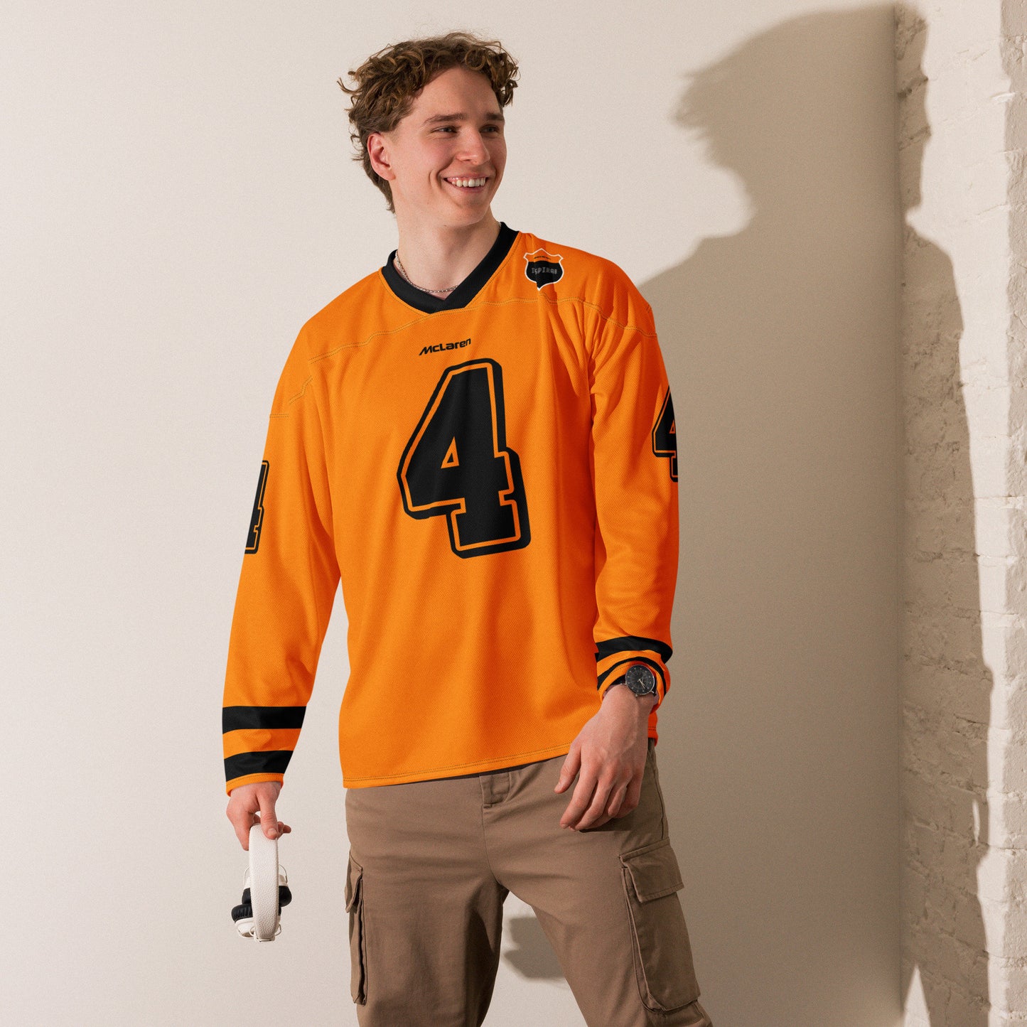 Formula Racing Fan Apparel Unisex Hockey Jersey, Racing #4, Unisex Oversized Casual Jersey
